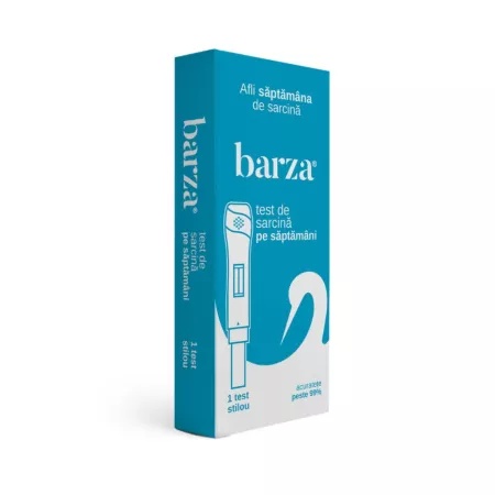 Test de sarcina tip stilou cu determinarea saptamanii, 1 test, Barza