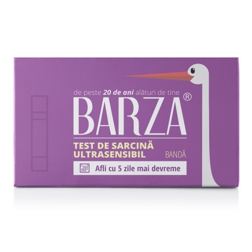 Test de sarcina ultrasensibil banda, 1 bucata, Barza