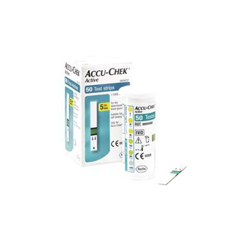 TEST GLICEMIE ACCUCHEK ACTIVE 50BUC