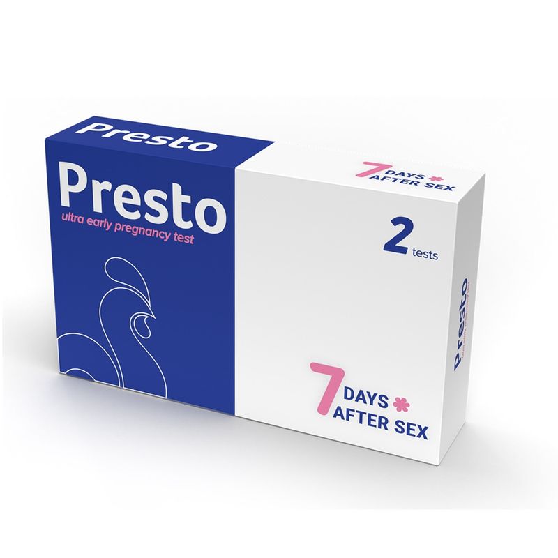 Test pentru detectarea ultra timpurie a sarcinii Presto, Blue Cross Biomedical | 1 buc