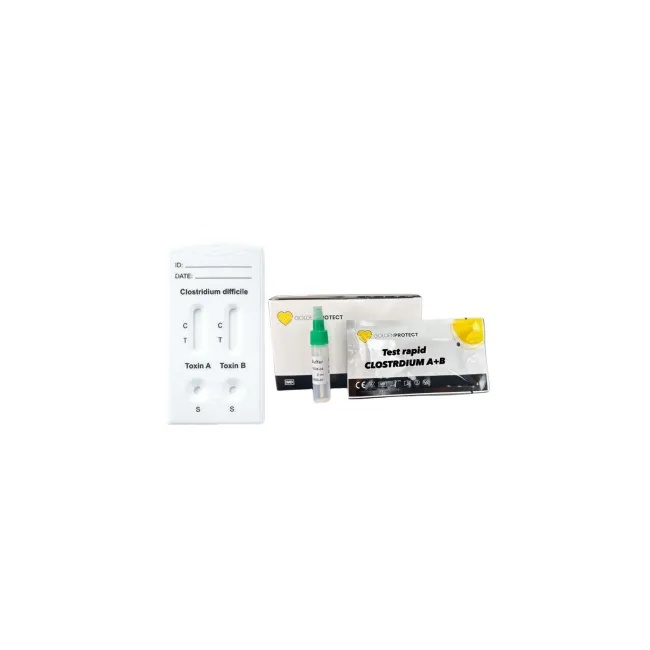 Test rapid combo Clostridium Toxina A si B, 1test, Golden Protect