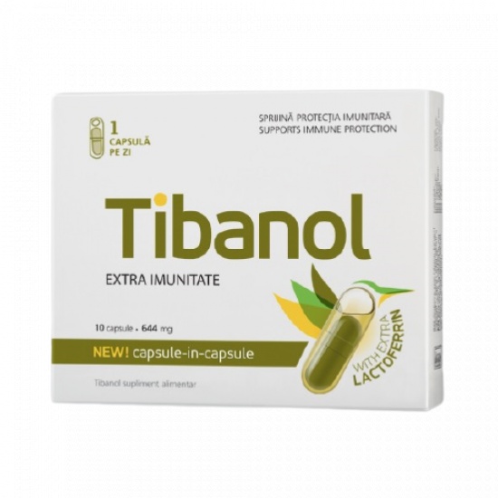 Tibanol, 10 capsule, Vitaslim