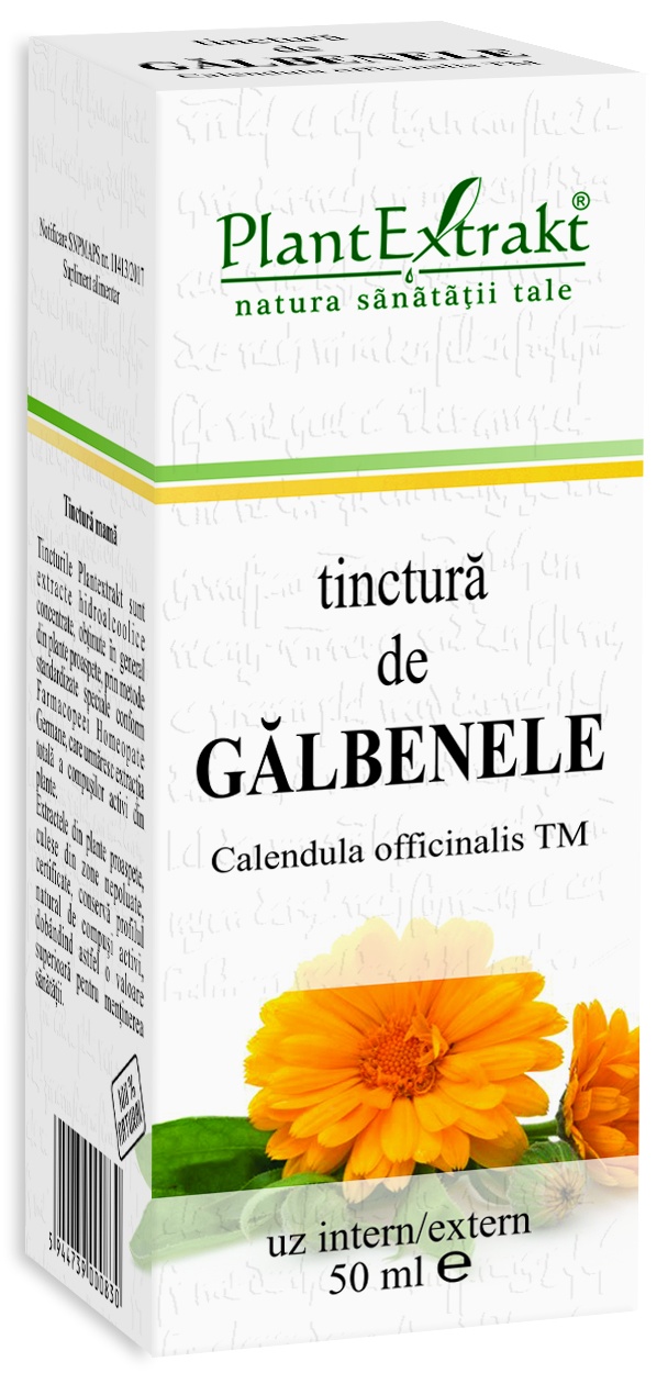 Tinctura de Galbenele, 50 ml, Plant Extrakt