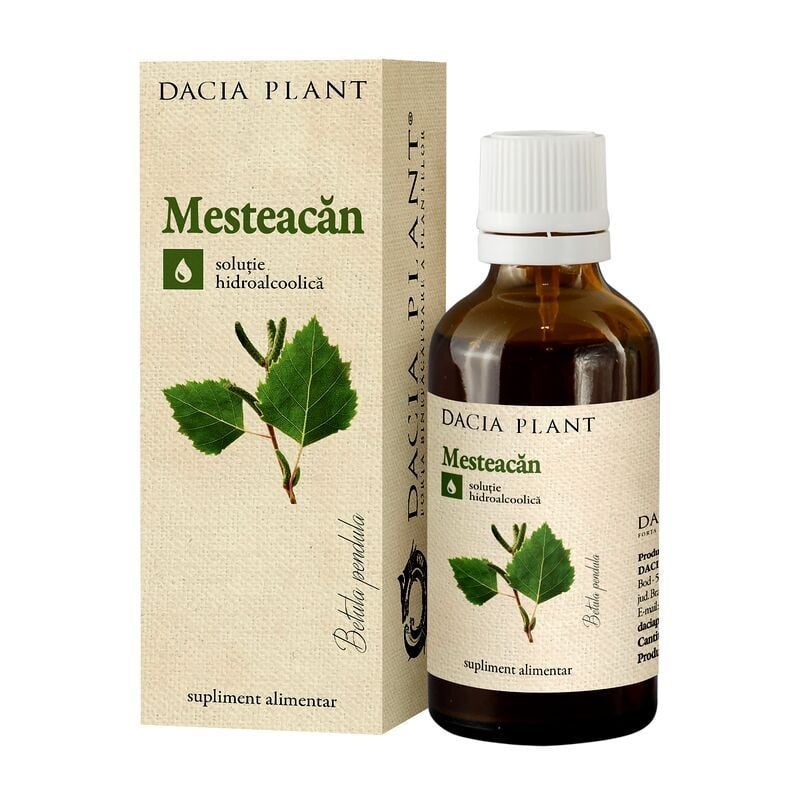 Tinctura de mesteacan, 50ml, Dacia Plant