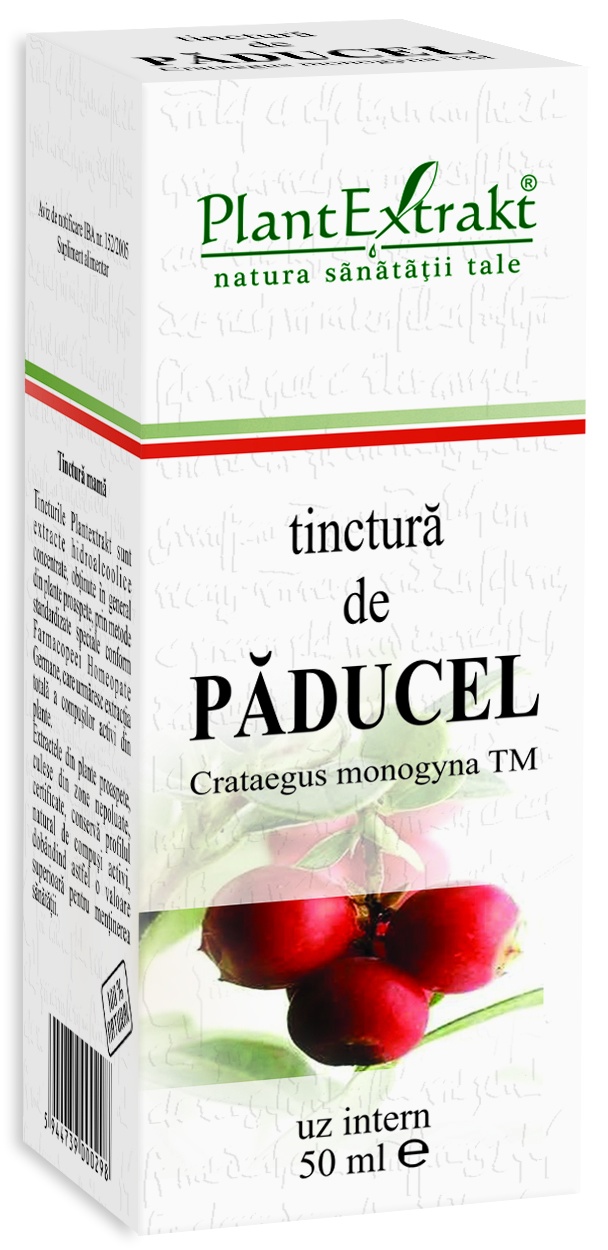 Tinctura de paducel, 50 ml, Plantextrakt