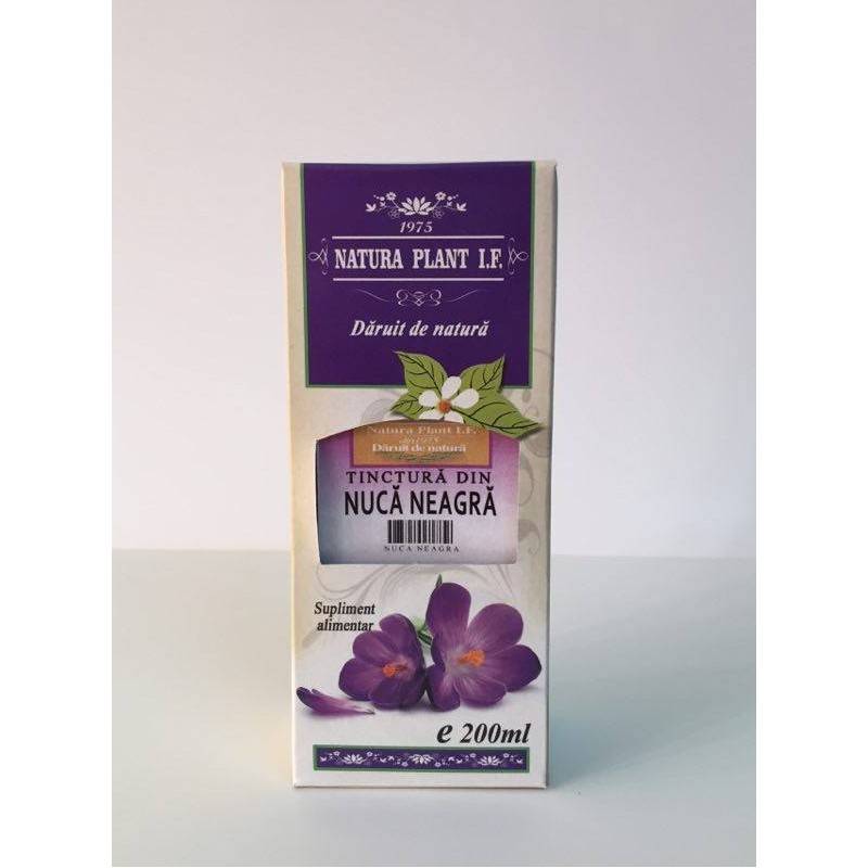 Tinctura din Nuca Neagra 200ml - Natura Plant IF - poza 2