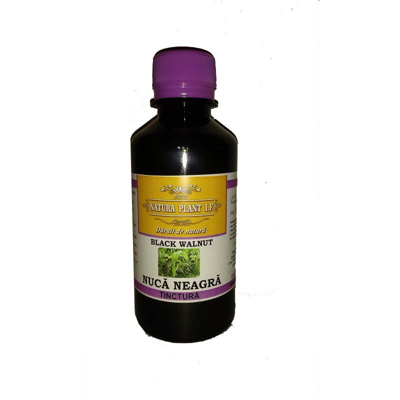 Tinctura din Nuca Neagra 200ml - Natura Plant IF - poza 3