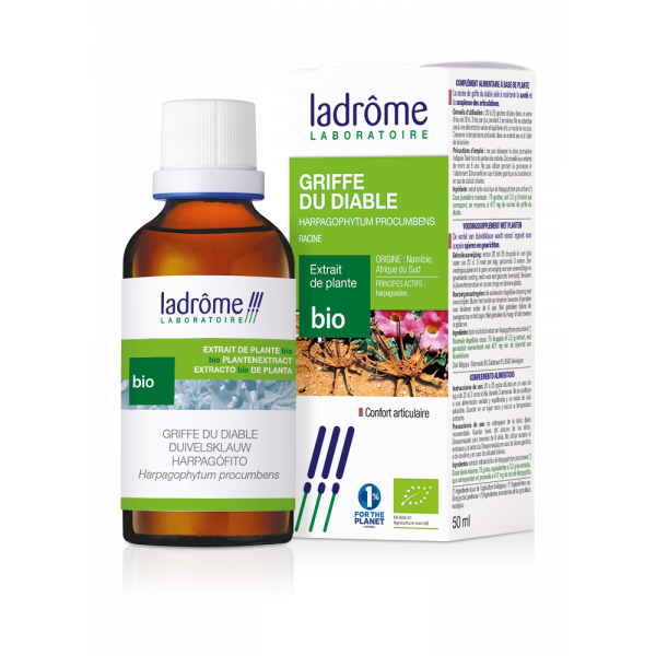 Tinctura Eco de gheara diavolului Harpagophytum Procumbens, 50ml, Ladrome