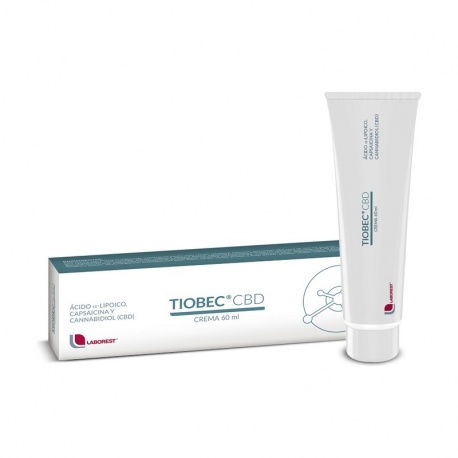 Tiobec CBD Crema, 60ml, Laborest