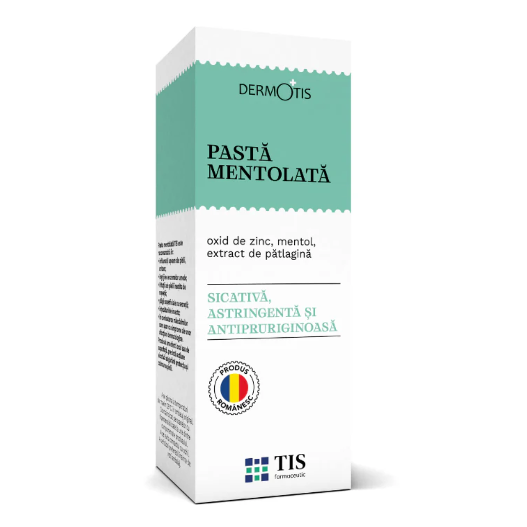 TIS Dermotis pasta mentolata, 50 ml
