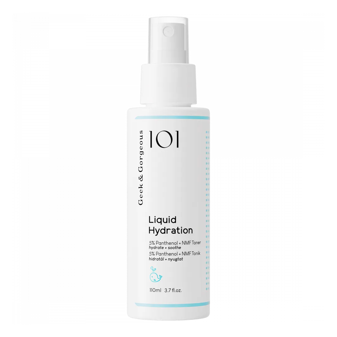 Toner facial hidratant Liquid Hydration, 110 ml, Geek & Gorgeous
