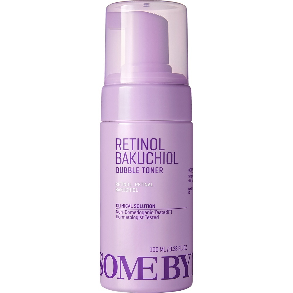 Toner facial spumă cu retinol și bakuchiol Retinol Bakuchiol Bubble, 100 ml, Some By Mi