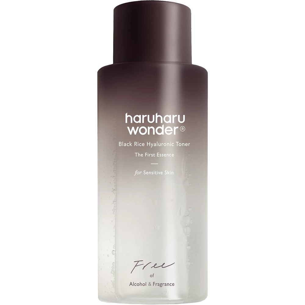 Toner hidratant pentru piele sensibilă Haruharu Wonder Black Rice Hyaluronic, 150 ml