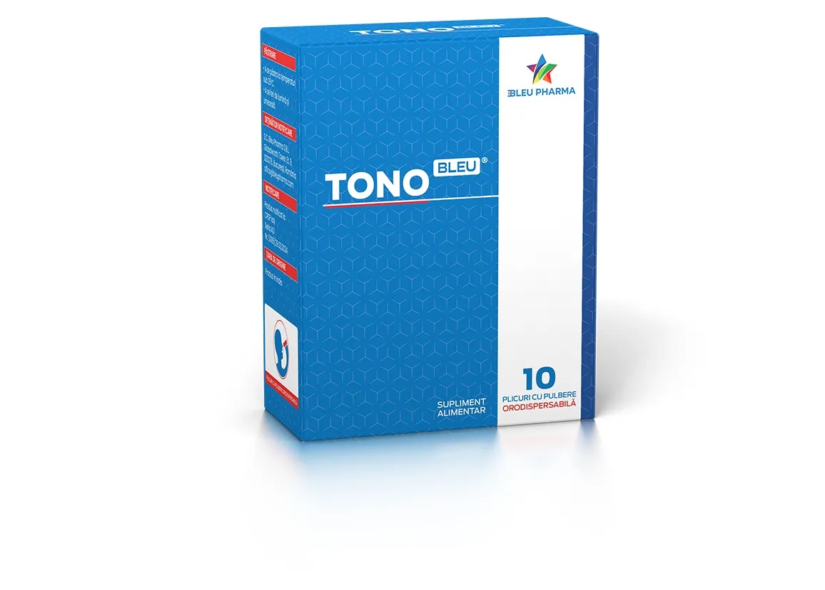 TonoBleu, 10 plicuri, Bleu Pharma