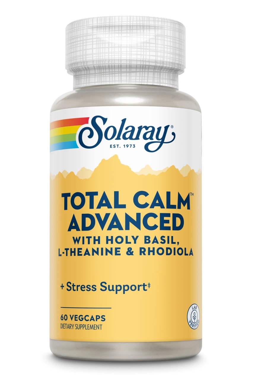 Total Calm Advance Solaray, 60 capsule, Secom