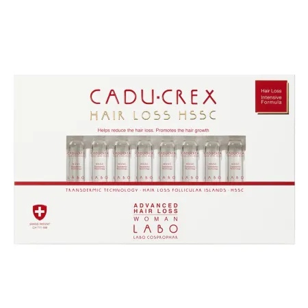 Tratament impotriva caderii initiale a parului pentru femei, 20 fiole, Cadu-Crex