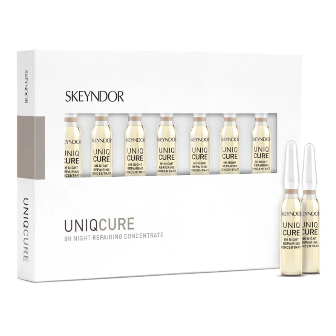 Tratament intensiv 8h Night Repairing Concentrate, 7 fiole*2ml, Skeyndor