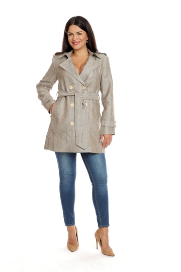 Trenci dama DT22T06B bej, Dress to Impress | marimea 46