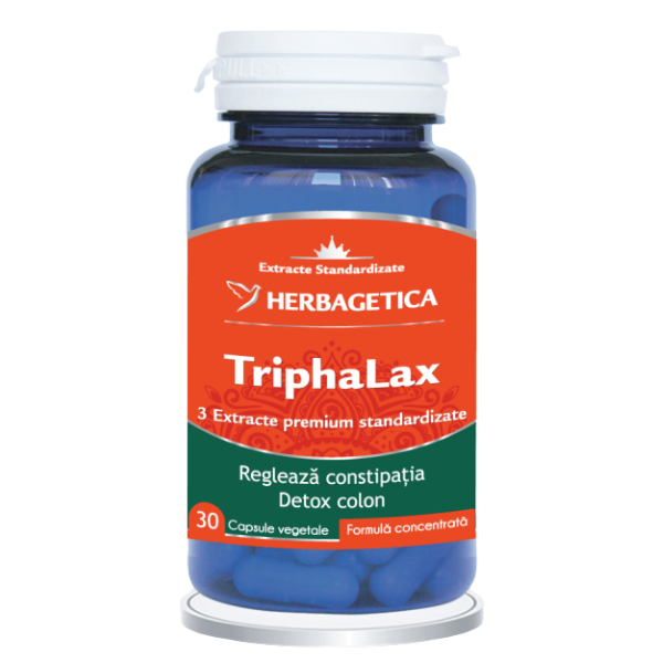 Triphalax, Herbagetica | 30 capsule