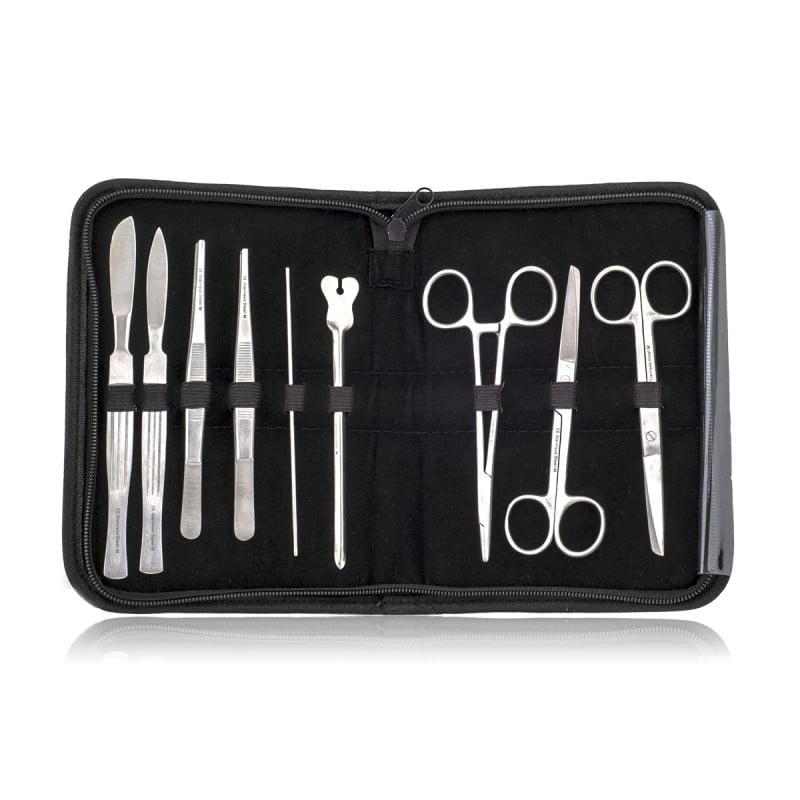 Trusa chirurgicala pentru disectie, 9 piese, RICOMED