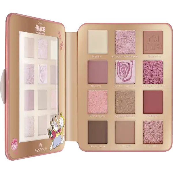 Trusa de make-up pentru ochi 02 Running As Fast As I Can! Disney Alice in Wonderland, 16g, Essence