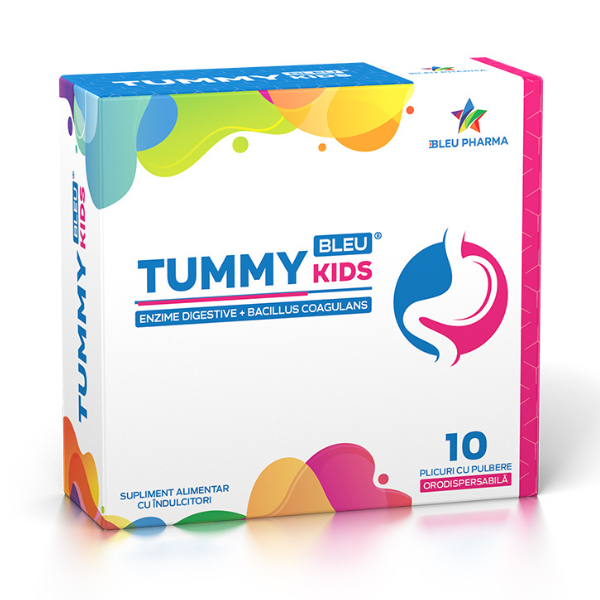 Tummy Bleu Kids, Bleu Pharma | 10 plicuri
