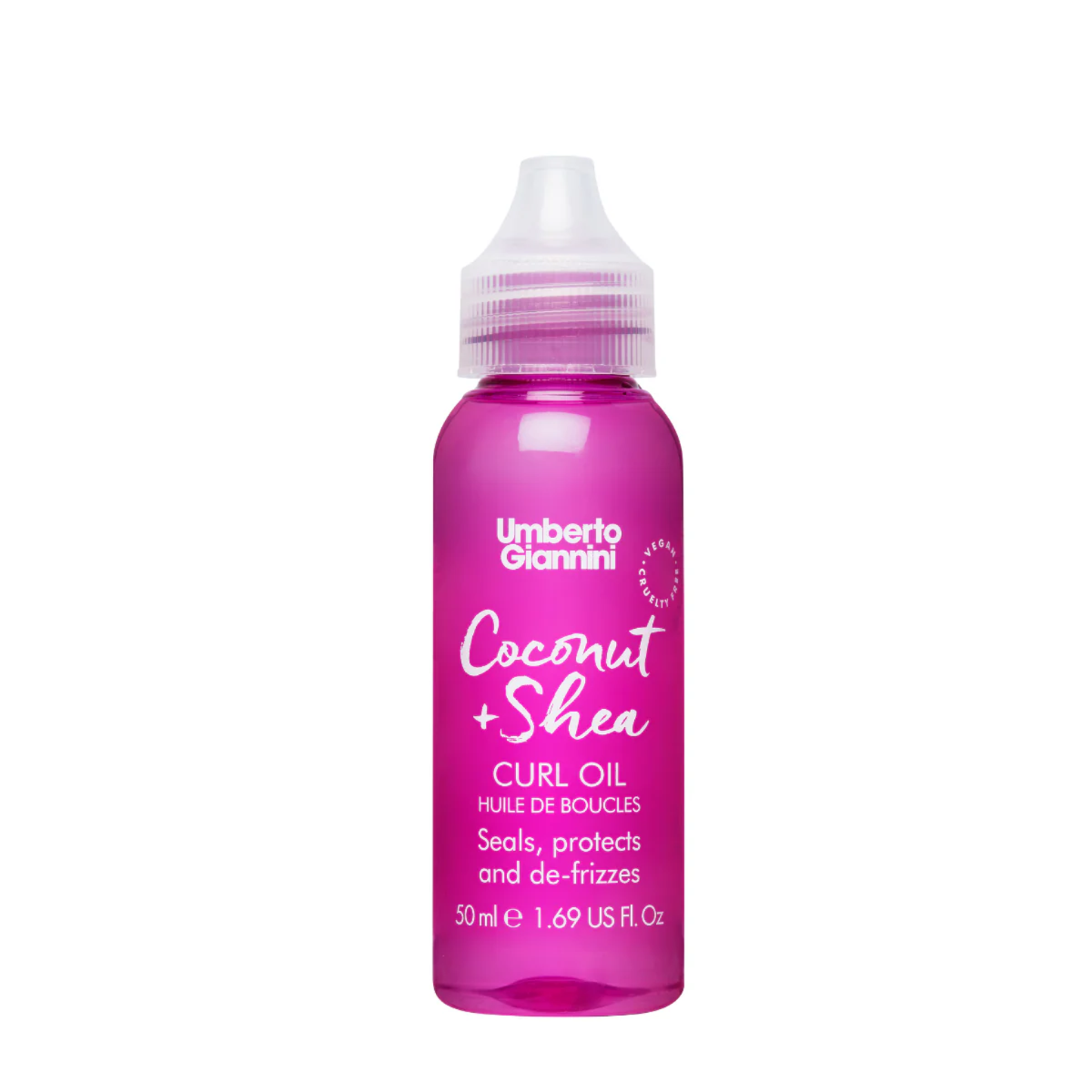 Ulei anti-frizz pentru repararea parului cret Bond Repair Curl Oil, 50ml, Umberto Giannini
