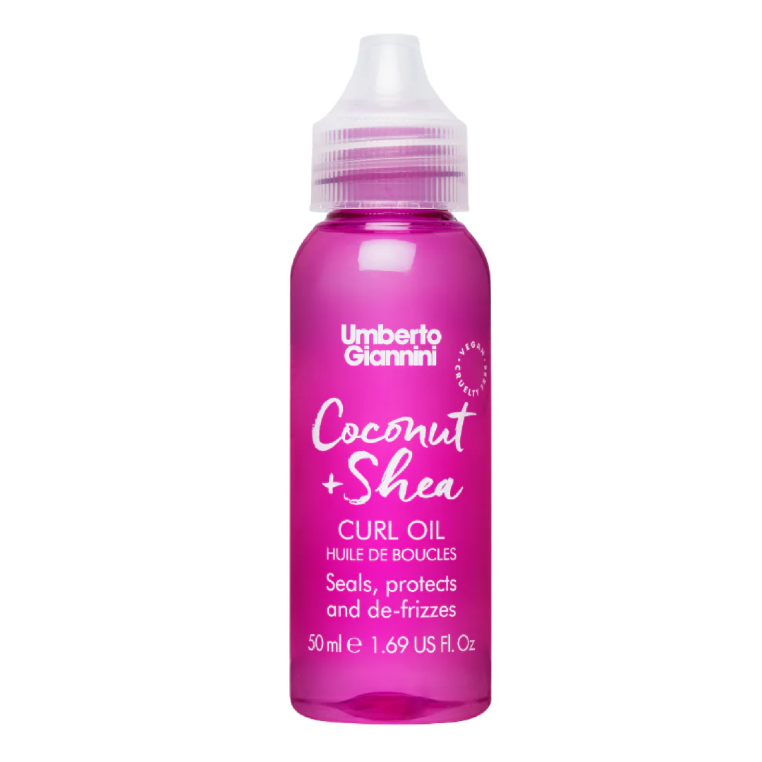 Ulei anti-frizz pentru repararea parului cret Curl Oil Bond Repair, 50 ml, Umberto Giannini