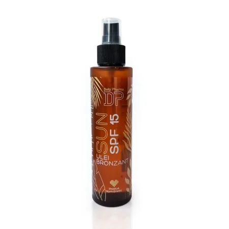 Ulei Bronzant cu SPF15, 150ml, Dotz Pharma