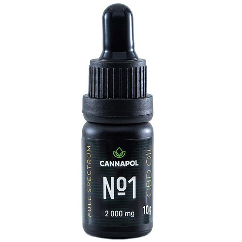 Ulei canabis CBD Cannapol No.1 20%, 10g