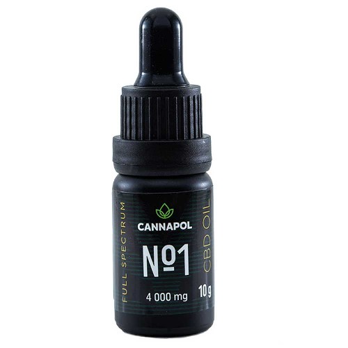 Ulei canabis CBD Cannapol No.1 40%, 10g