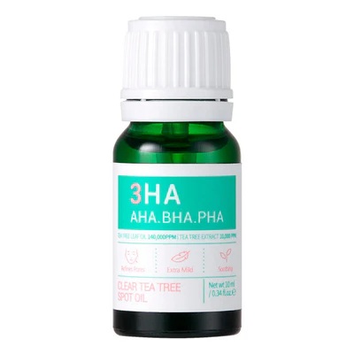 Ulei cu arbore de ceai transparent si 3HA, 10ml, Esfolio