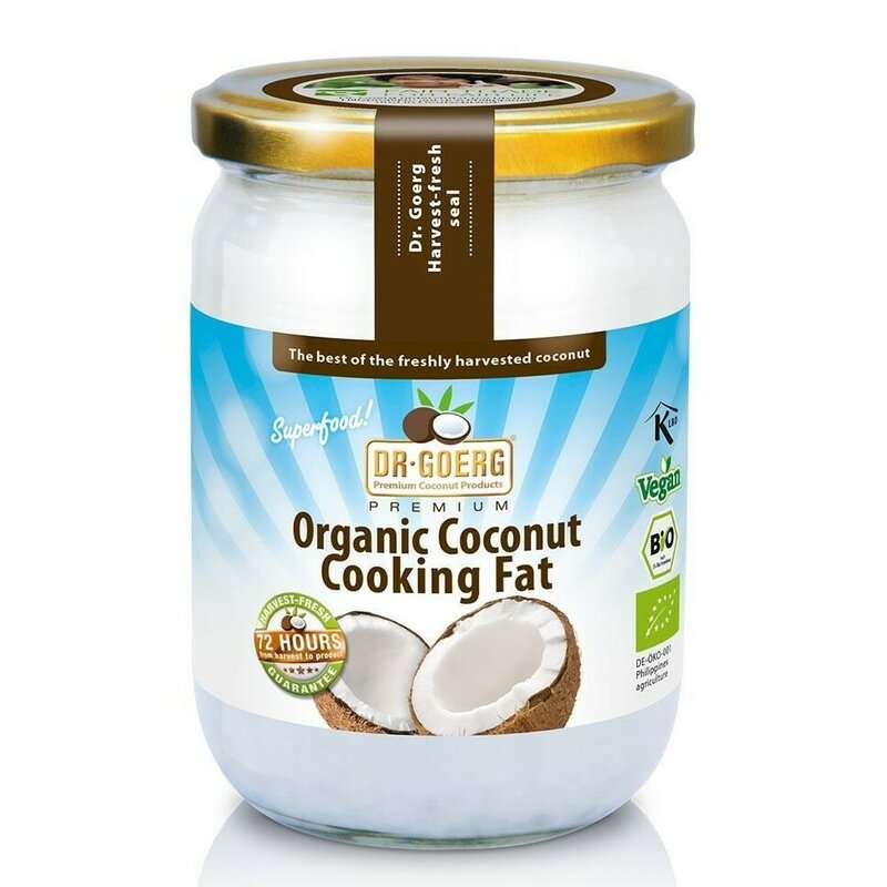 Ulei de cocos premium dezodorizat pentru gatit bio 500ml Dr. Goerg