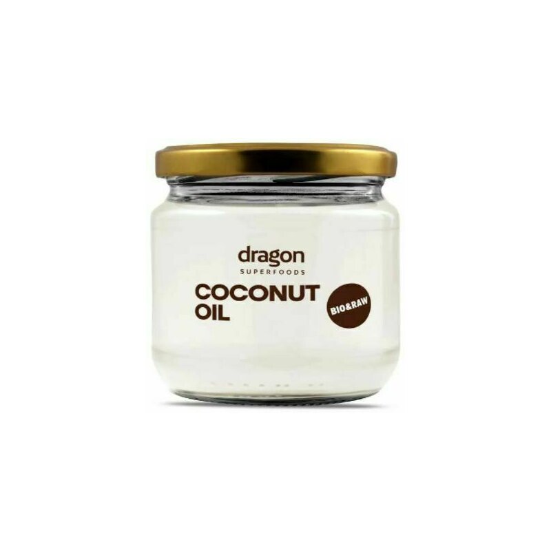 Ulei de cocos virgin presat la rece bio 300ml Dragon Superfoods