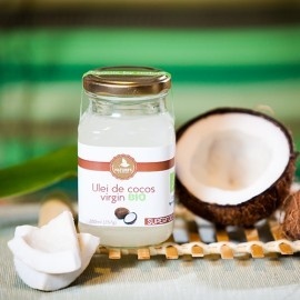 Ulei de cocos virgin, soluție uleioasă, 280ml, Nature's Sense