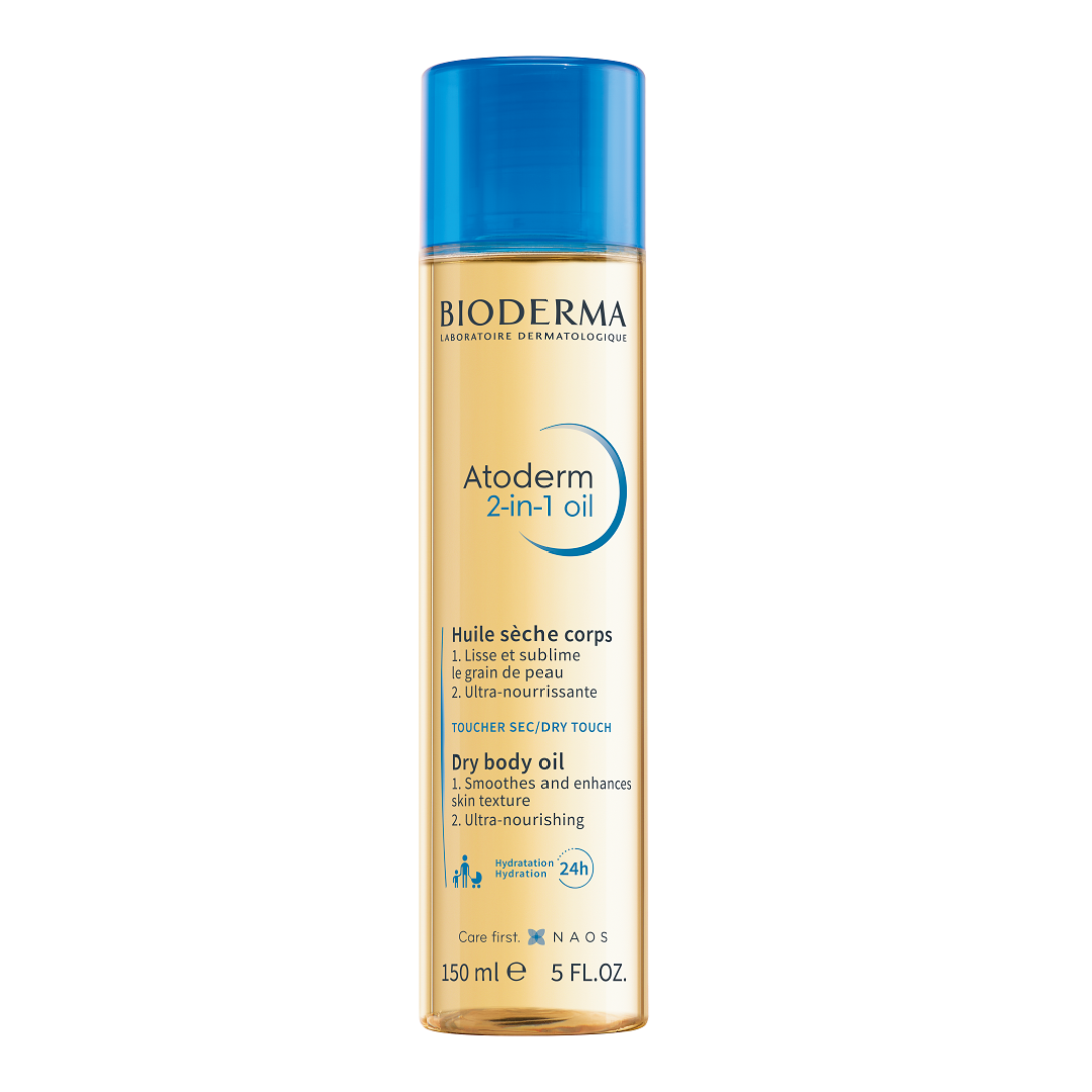Ulei de corp 2 in 1 Atoderm, 150 ml, Bioderma