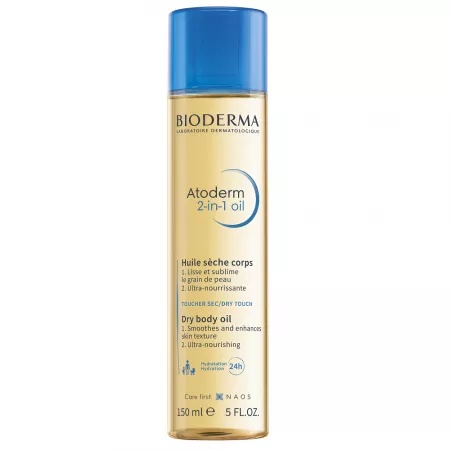 Ulei de corp 2 in 1 Atoderm, 150ml, Bioderma