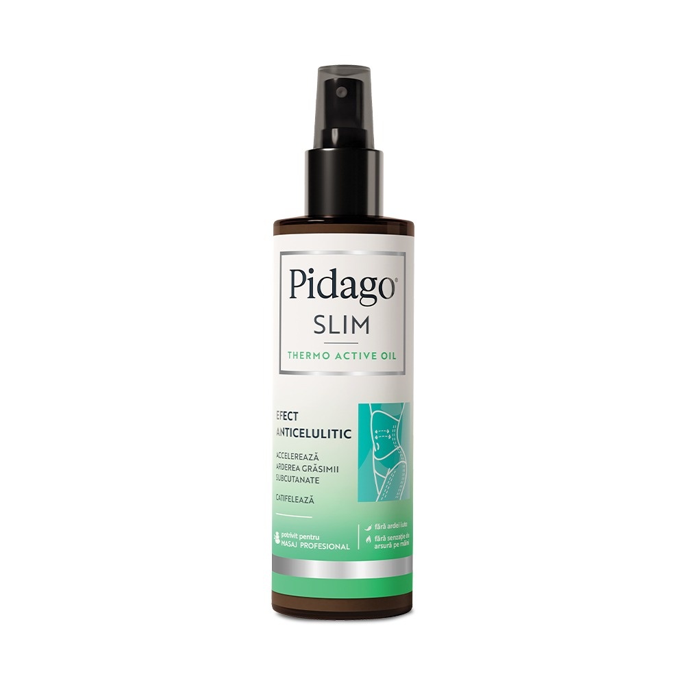 Ulei de corp anticelulitic termoactiv Pidago, 150ml, Fiterman