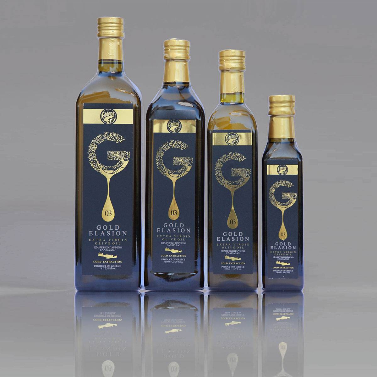 Ulei de masline extravirgin, nefiltrat, presat la rece, 0,4 aciditate 1000ml - ELASION - poza 2