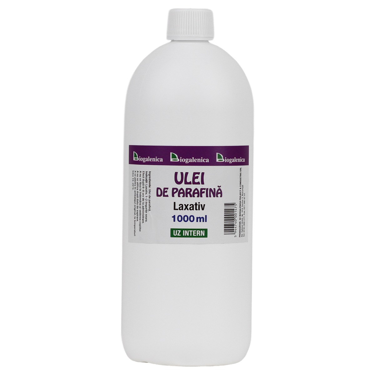 Ulei de parafina pentru constipatie, uz intern, 1000ml