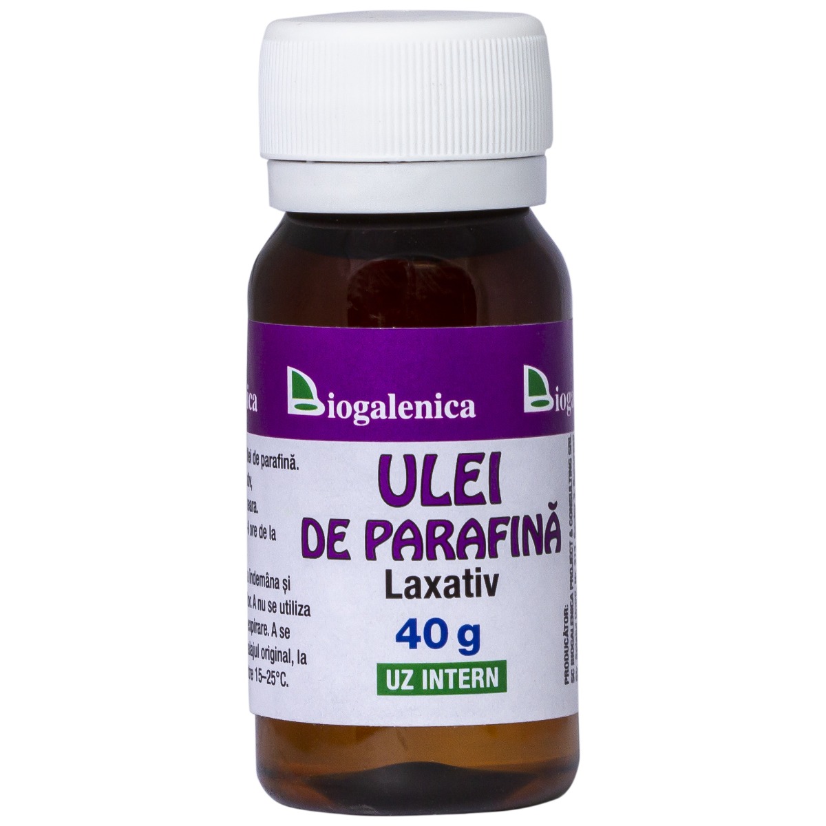 Ulei de parafina pentru constipatie, uz intern, 50ml