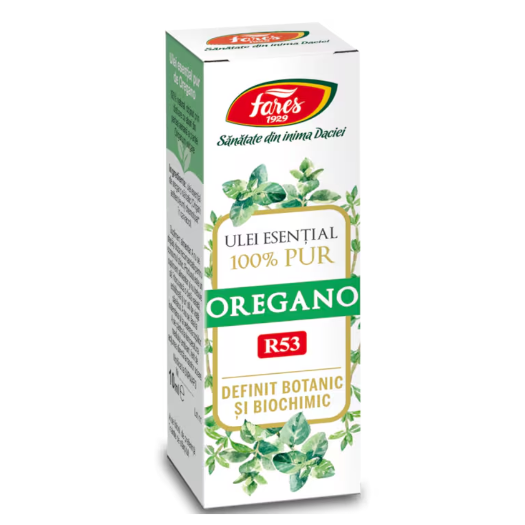 Ulei esential de oregano (R53), 10ml, Fares