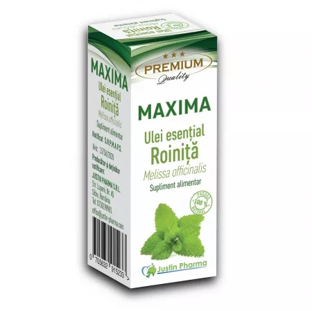 Ulei esential Maxima de roinita, 10ml, Justin Pharma