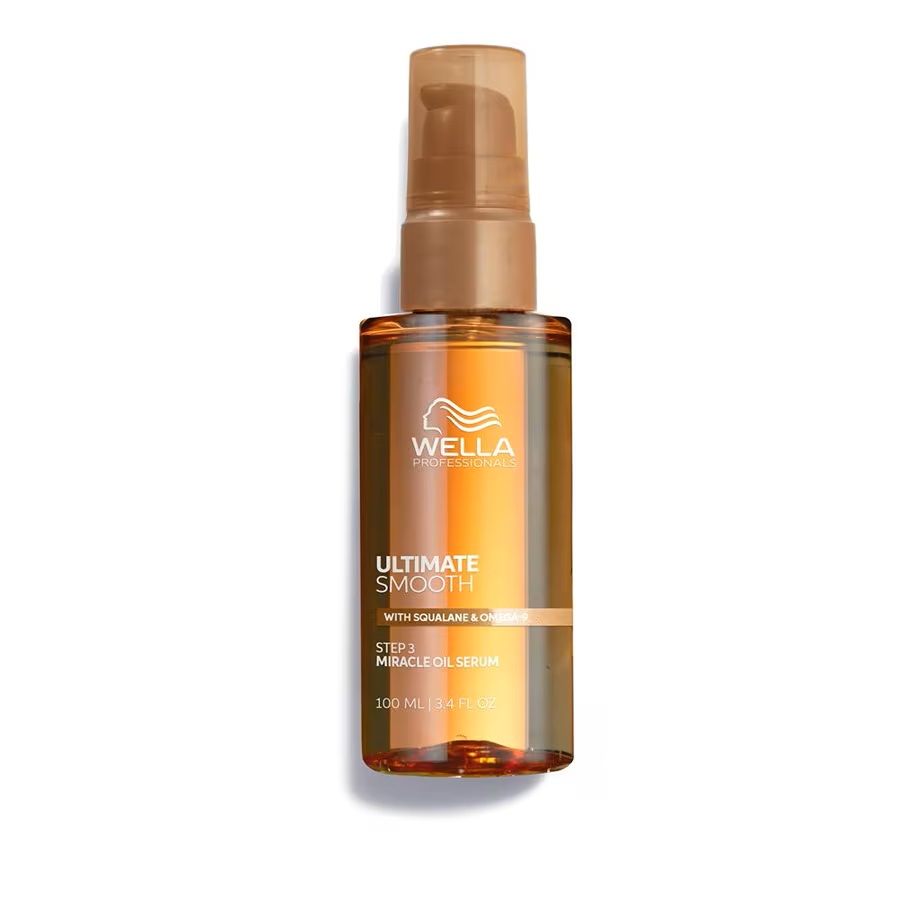 Ulei hidratant pentru par uscat si lipsit de stralucire cu Squalane & Omega 9 Ultimate Smooth, 100ml, Wella Professionals