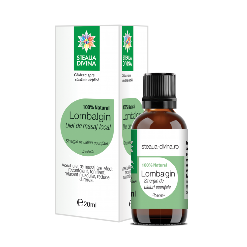Ulei Lombalgin, 20ml, Steaua Divina