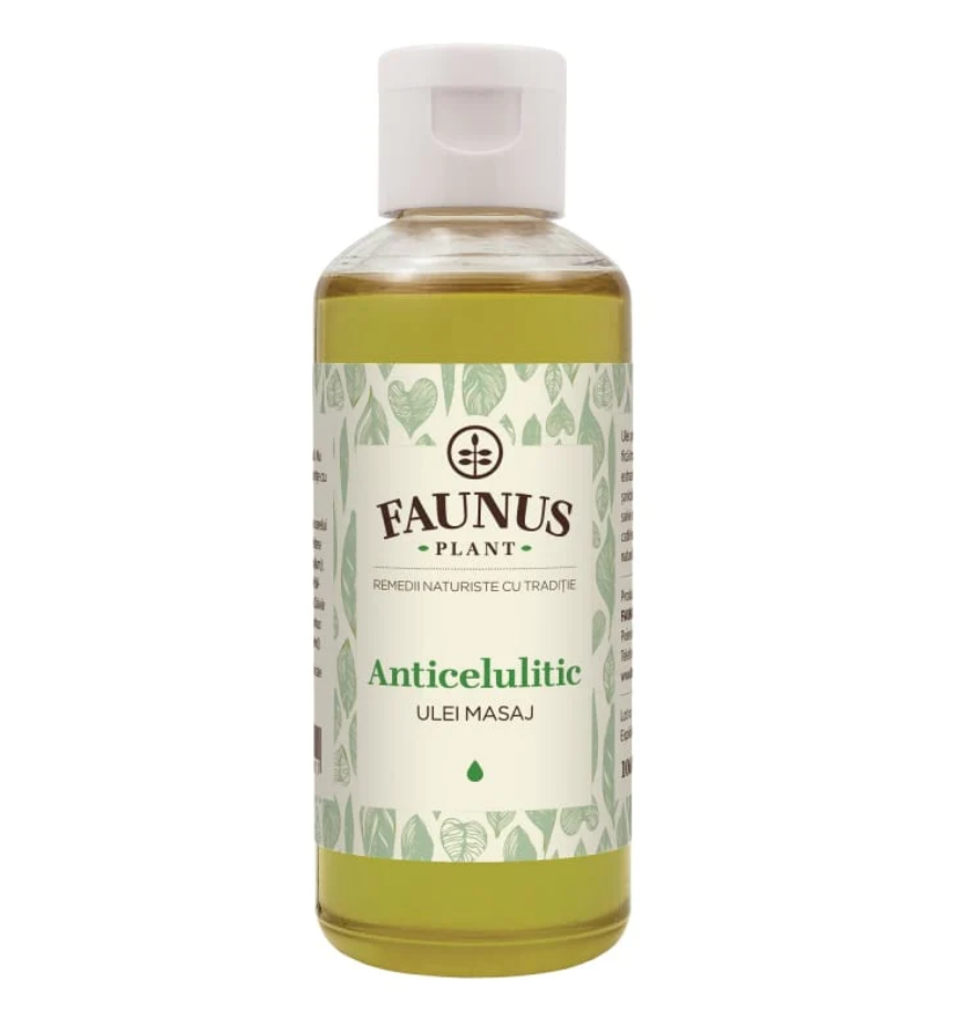 Ulei pentru masaj anticelulitic, 100ml, Faunus Plant