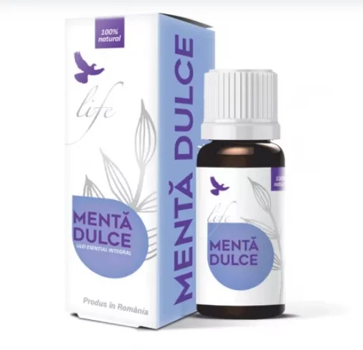 Ulei volatil de menta dulce, 10 ml, Bionovativ