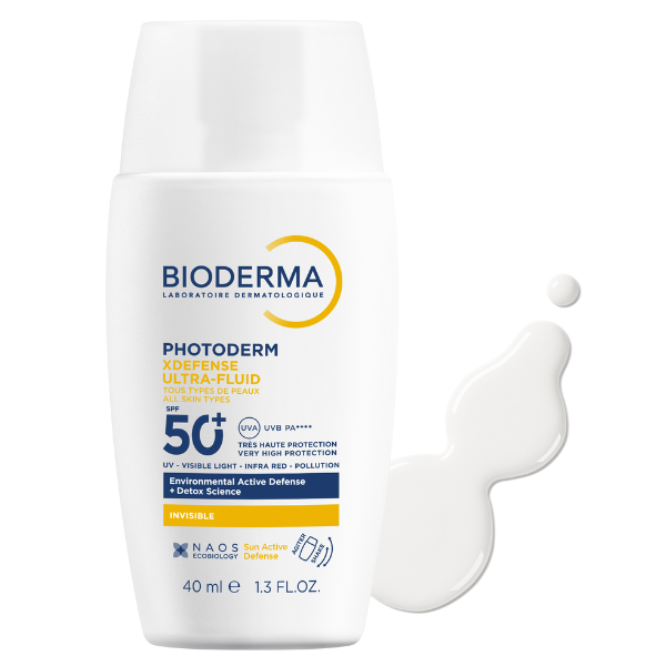 Ultra-Fluid invizibil SPF 50+ Photoderm XDefense, Bioderma | 40 ml