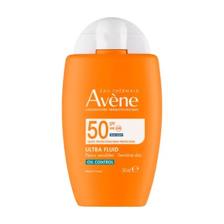 Ultra-Fluid Oil Control cu protectie solara SPF50+, 50ml, Avene