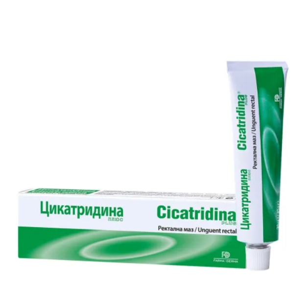 Unguent rectal Cicatridina Plus, 30 g, Naturpharma